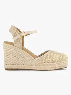 Graceland Beige Sandaal Sleehak-Dames Pumps