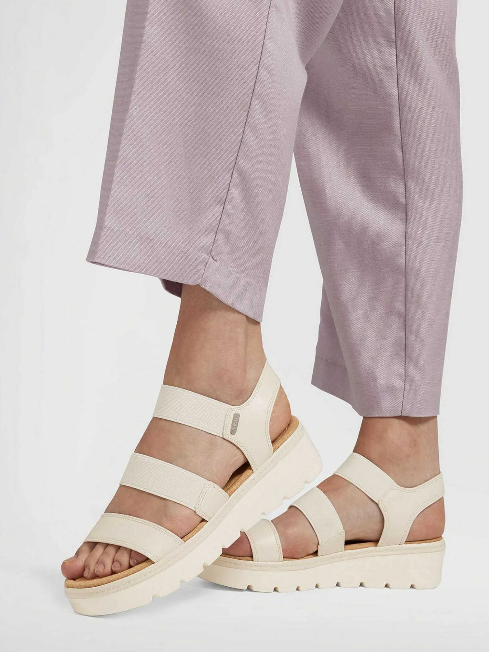 Esprit Beige Sandalette-Dames Sandalen