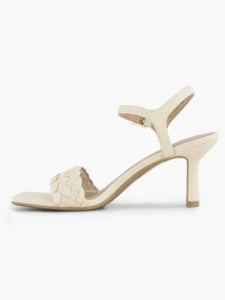 Graceland Beige Sandalette Gevochten-Dames Sandalen