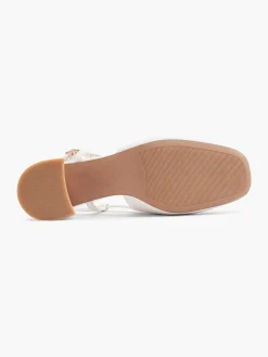 Graceland Beige Slingback-Dames Pumps
