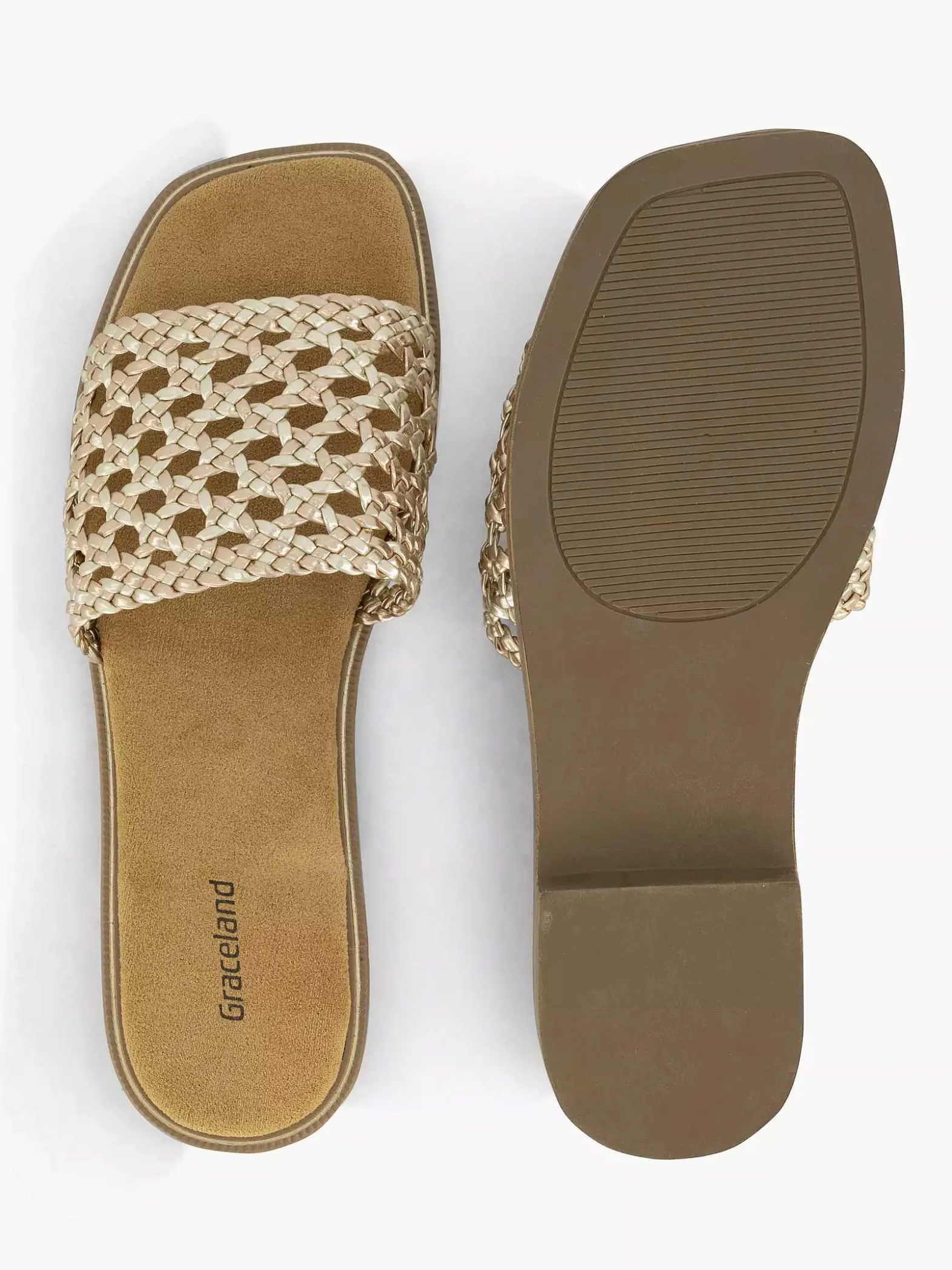 Graceland Beige Slipper-Dames Slippers
