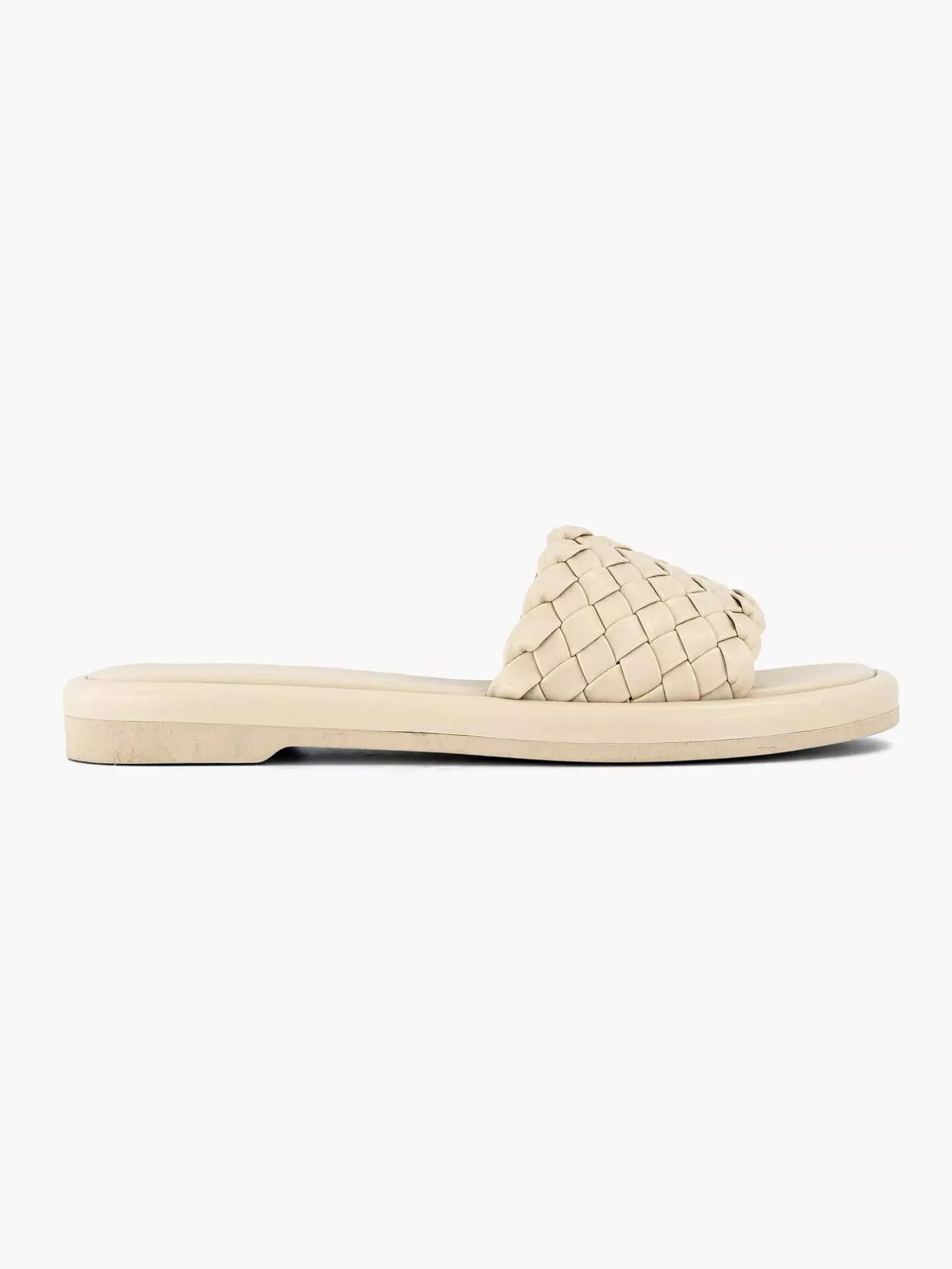 Graceland Beige Slipper Gevlochten-Dames Slippers