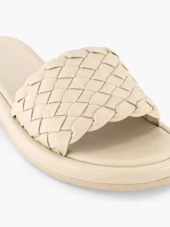 Graceland Beige Slipper Gevlochten-Dames Slippers