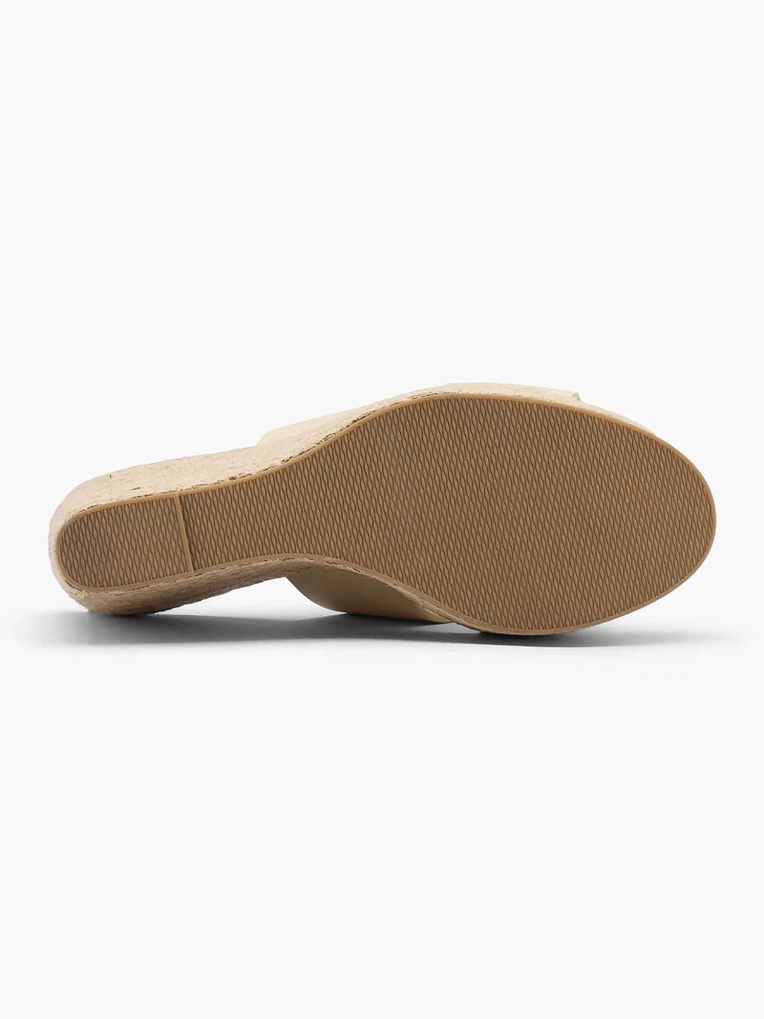 Graceland Beige Slipper Sleehak-Dames Slippers