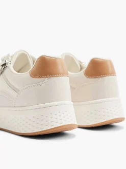 Easy Street Beige Sneaker-Dames Comfort Schoenen