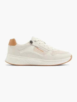 Easy Street Beige Sneaker-Dames Comfort Schoenen