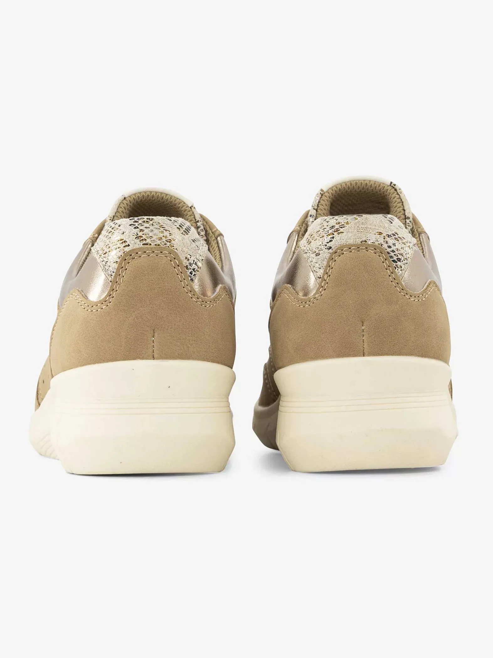 Easy Street Beige Sneaker-Dames Sneakers