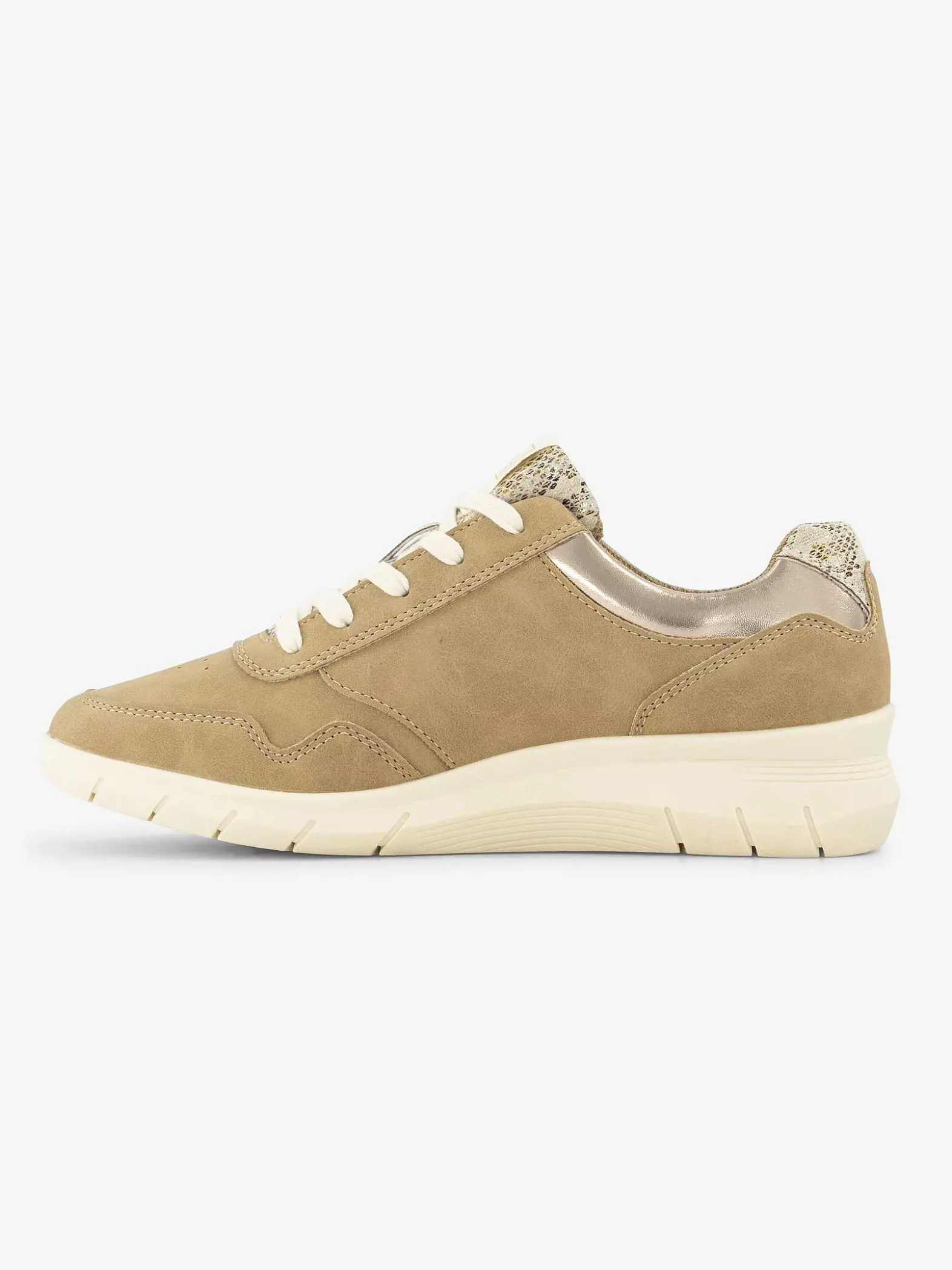 Easy Street Beige Sneaker-Dames Sneakers