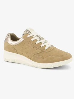 Easy Street Beige Sneaker-Dames Sneakers