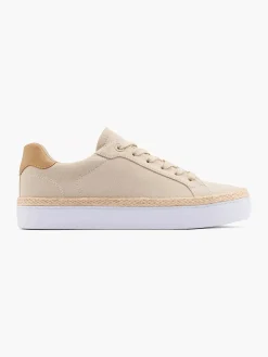 Graceland Beige Sneaker-Dames Sneakers