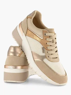 Esprit Beige Sneaker-Dames Sneakers