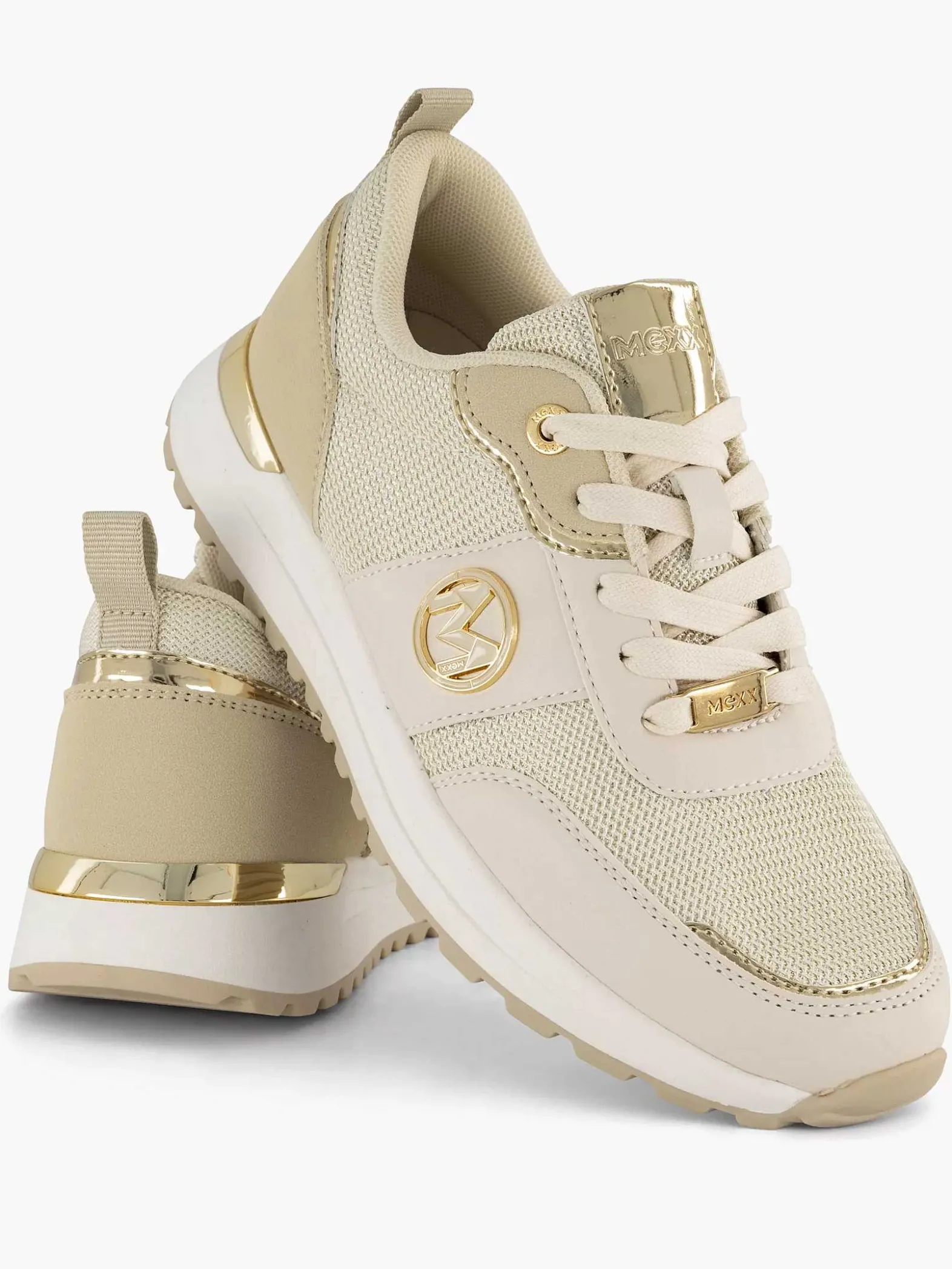 MEXX Beige Sneaker-Dames Sneakers