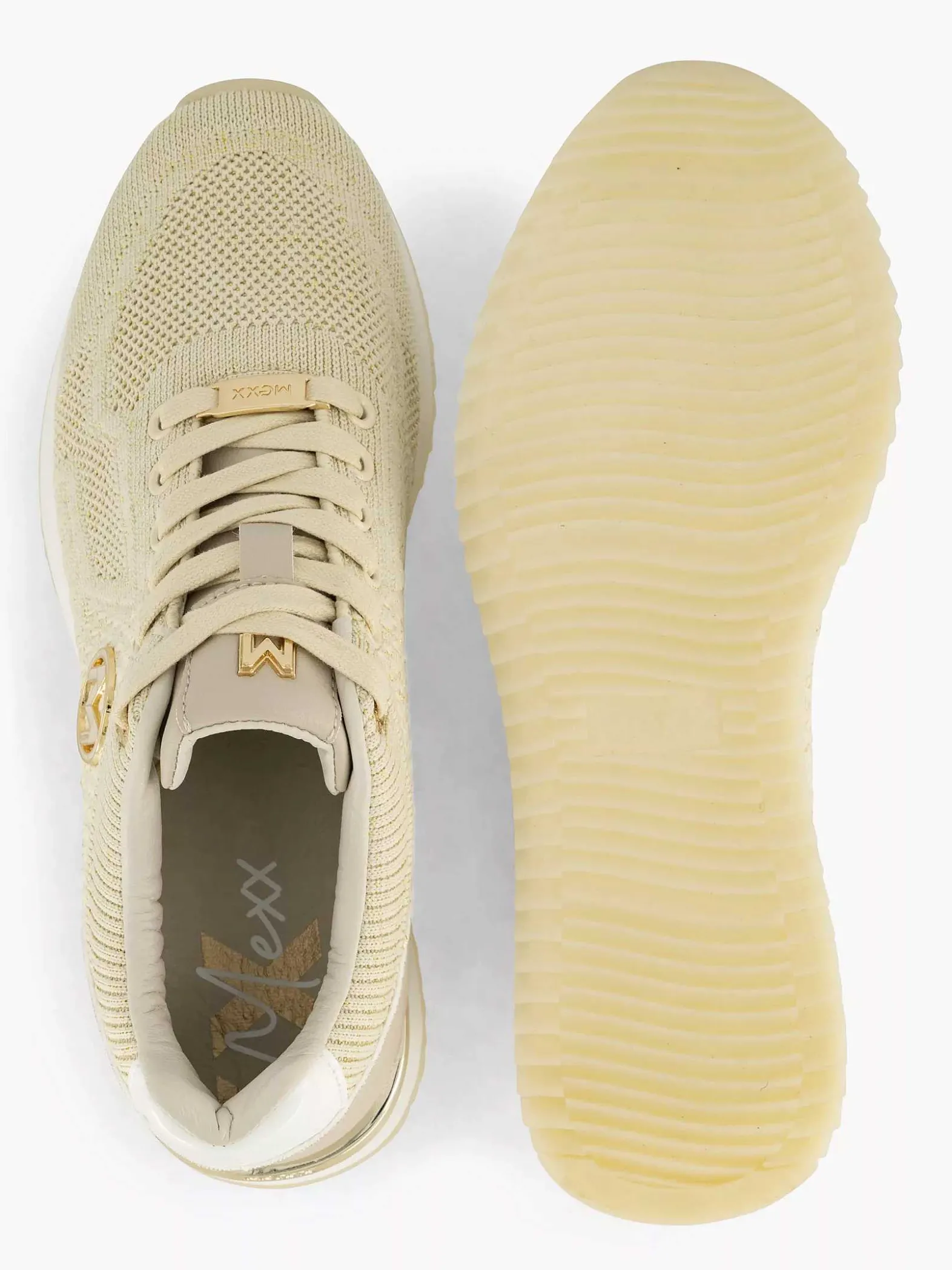 MEXX Beige Sneaker-Dames Sneakers