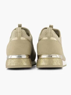 Graceland Beige Sneaker Instapper-Dames Instappers