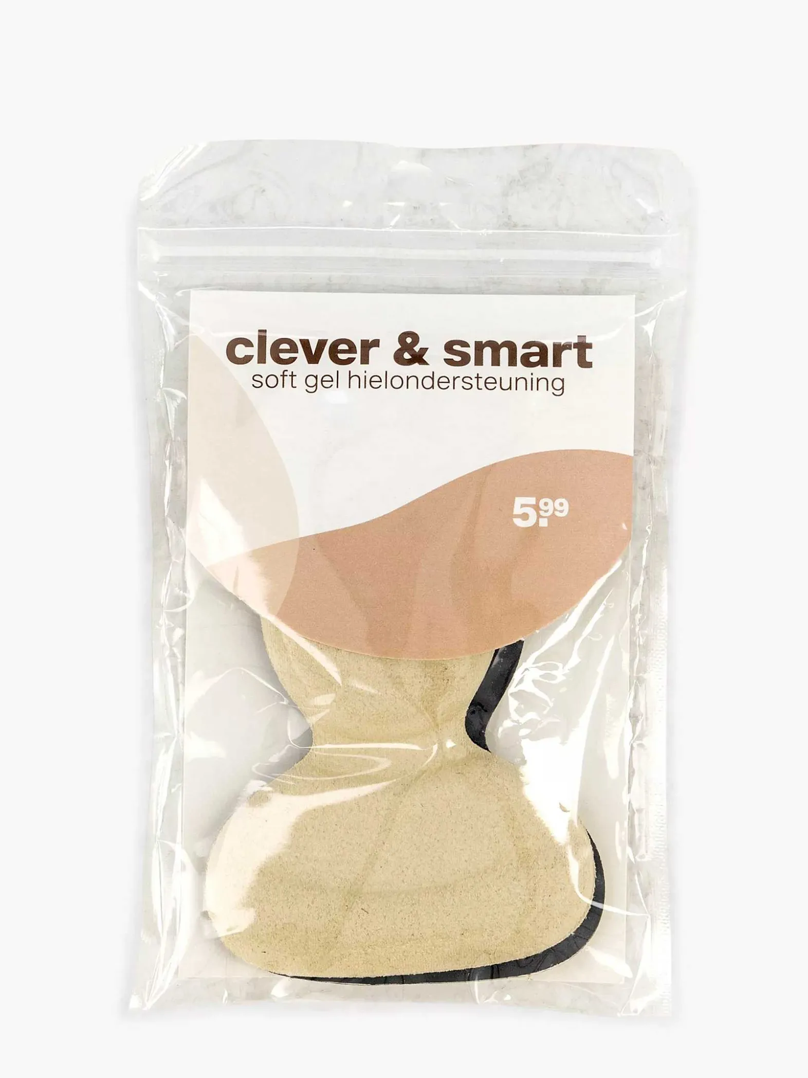 vanHaren Beige Soft-Gel - Hieldemping-Kinderen Jongensschoenen