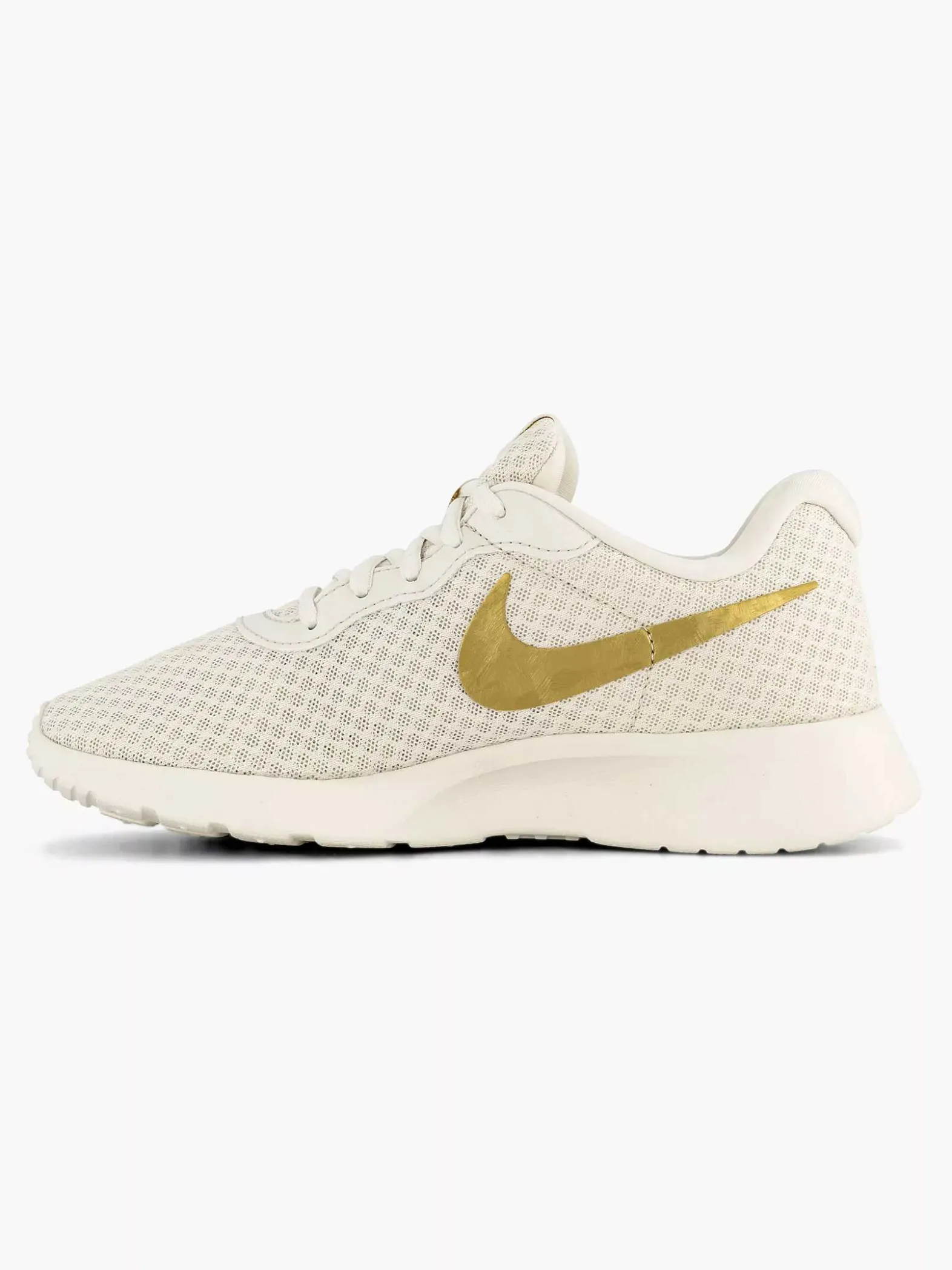 Nike Beige Tanjun-Dames Sneakers