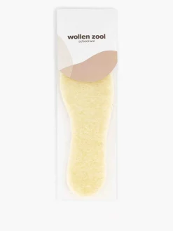 vanHaren Beige Wollen Zool 36-41-Kinderen Jongensschoenen