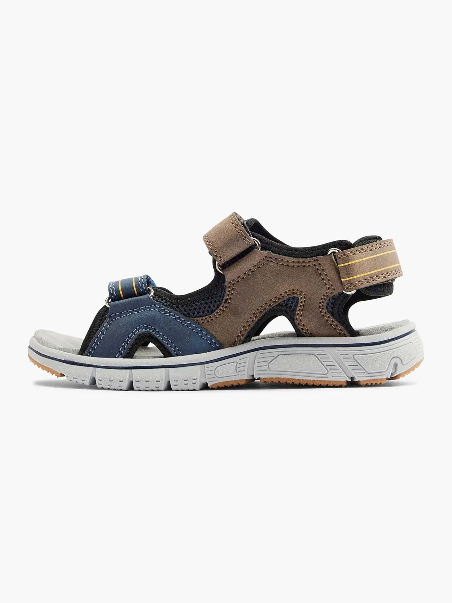 FILA Blauw/ Bruine Sandaal-Kinderen Jongensschoenen