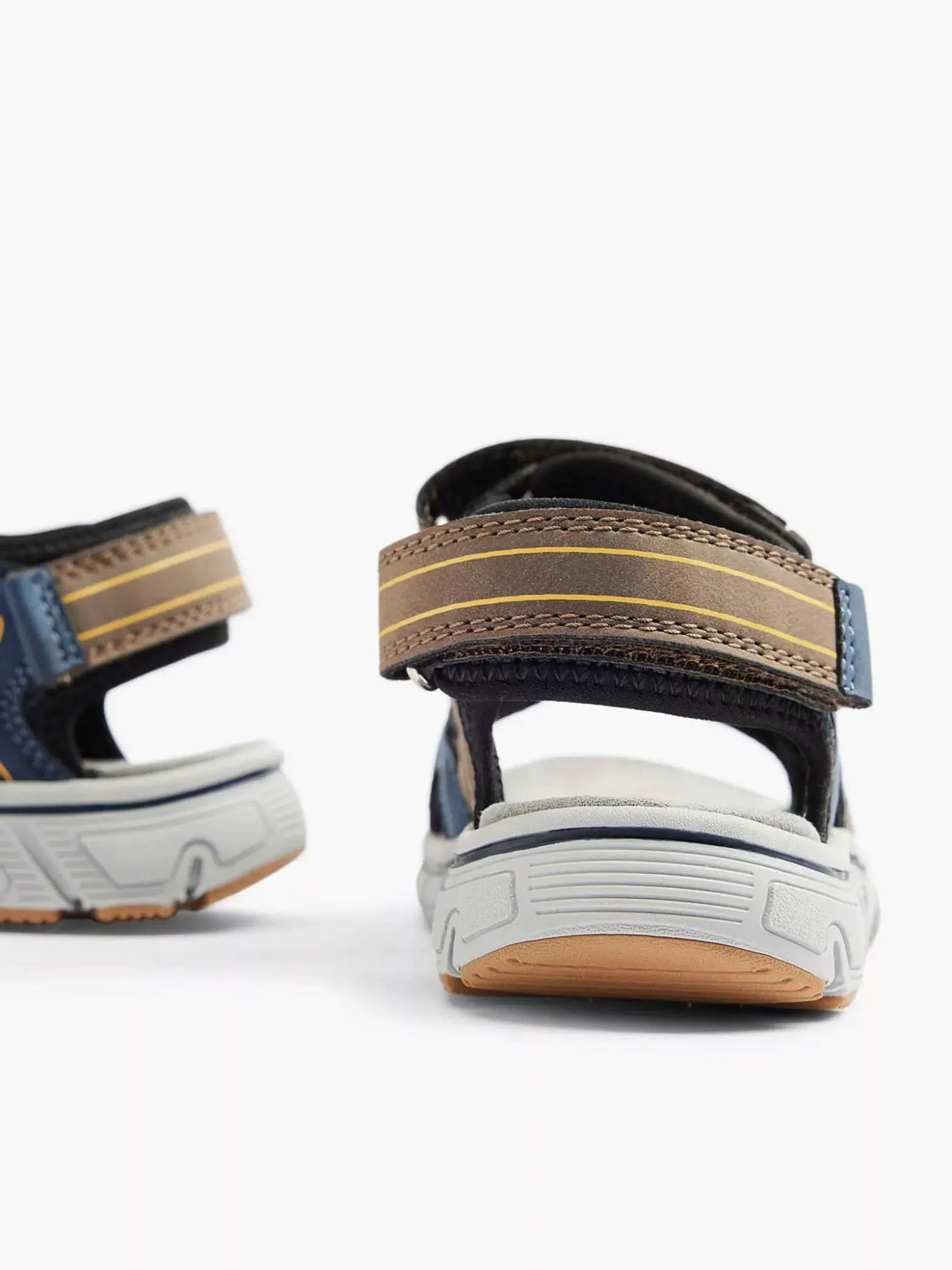 FILA Blauw/ Bruine Sandaal-Kinderen Jongensschoenen