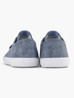 Memphis One Blauwe Canvas Sneaker-Heren Sneakers