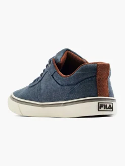 FILA Blauwe Canvas Sneaker-Heren Sneakers