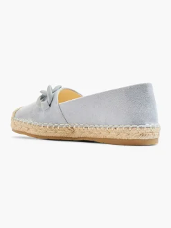 Graceland Blauwe Espadrille Sierketting-Dames Instappers