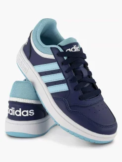 adidas Blauwe Hoops 3.0 K-Kinderen Jongensschoenen