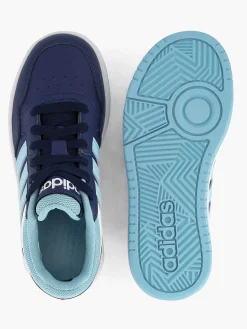 adidas Blauwe Hoops 3.0 K-Kinderen Jongensschoenen