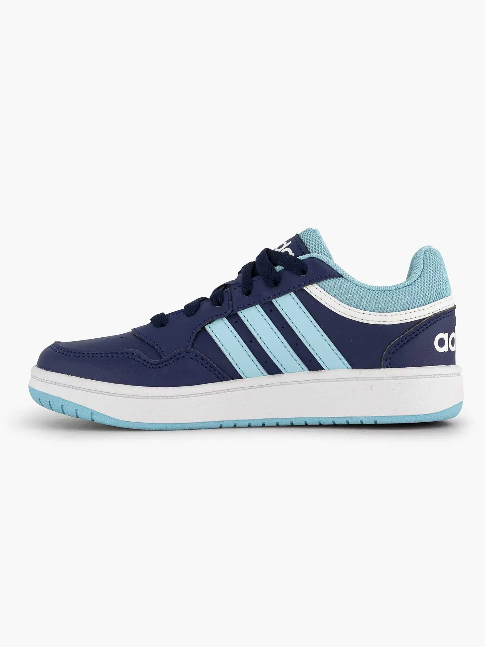 adidas Blauwe Hoops 3.0 K-Kinderen Jongensschoenen