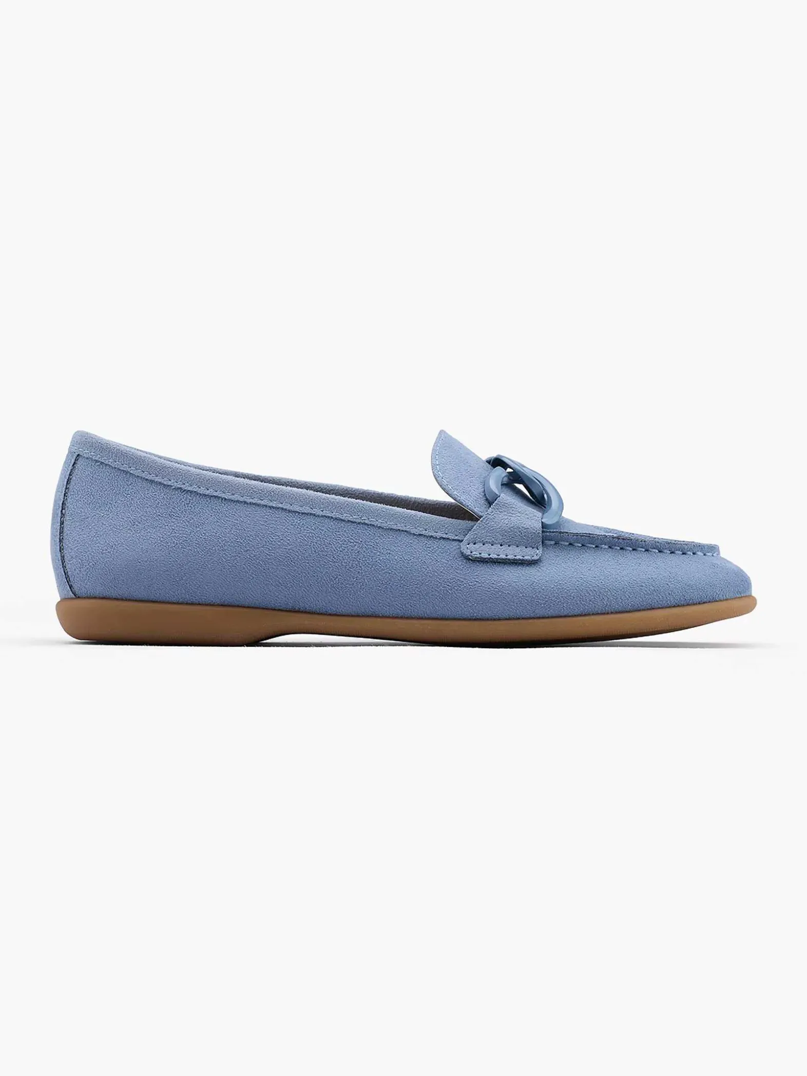 Graceland Blauwe Loafer-Dames Instappers