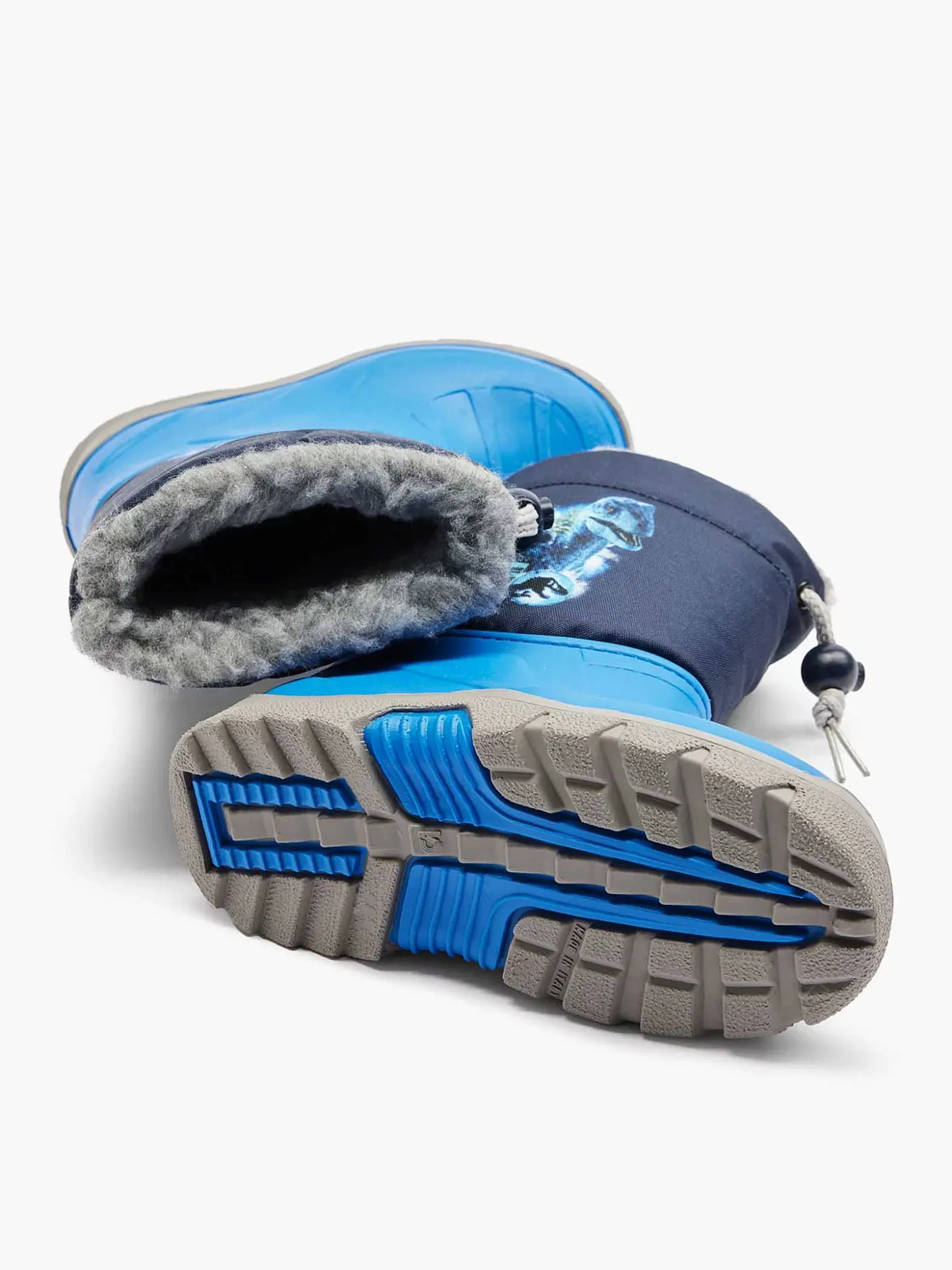 Jurassic World Blauwe Regenlaars Dino Gevoerd-Kinderen Babyschoenen