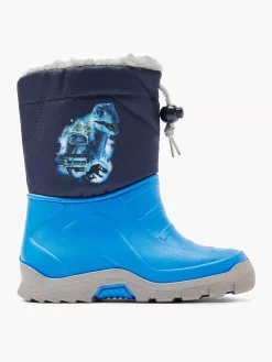 Jurassic World Blauwe Regenlaars Dino Gevoerd-Kinderen Babyschoenen