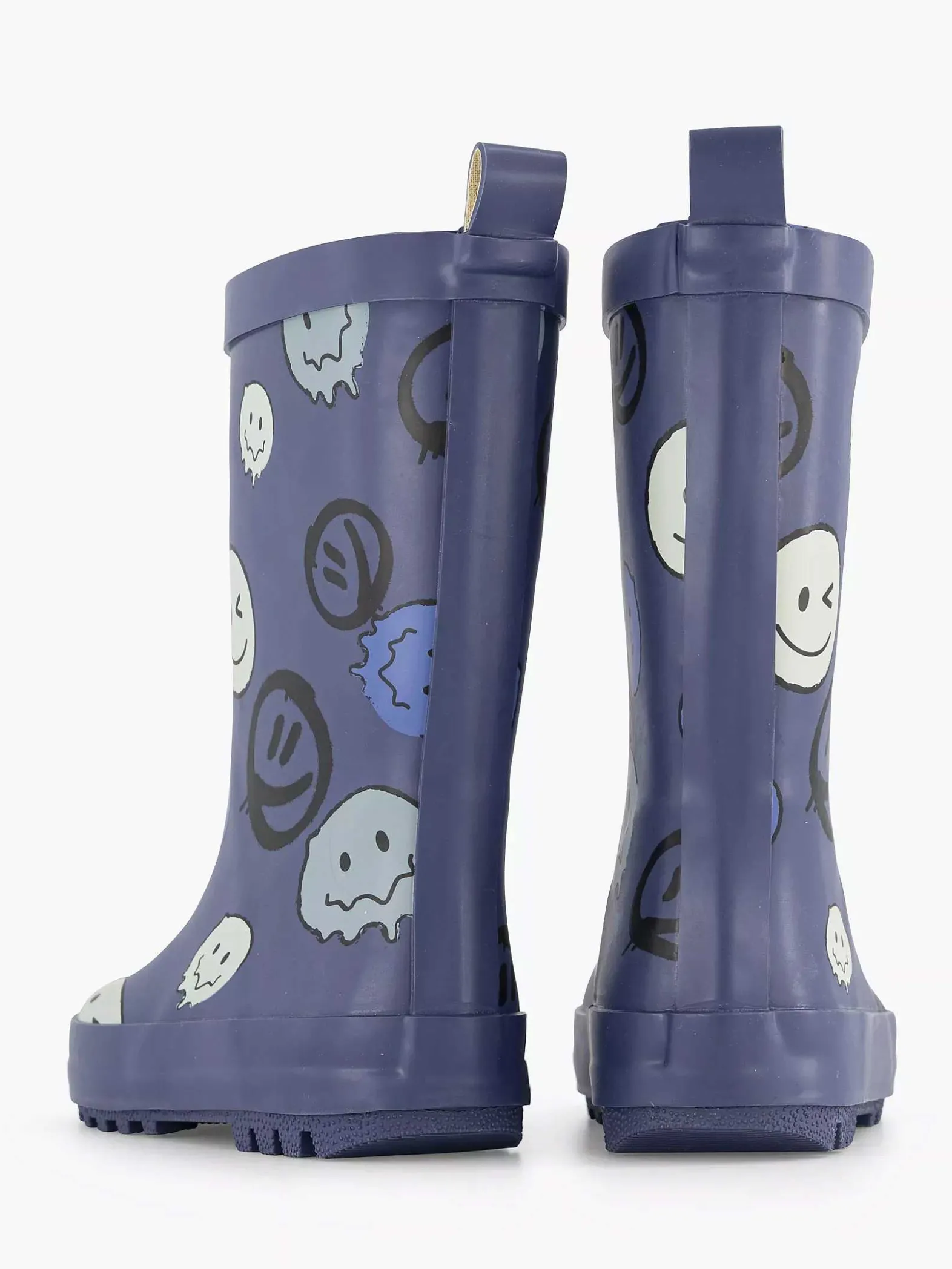 Landrover Blauwe Regenlaars Smiley-Kinderen Jongensschoenen