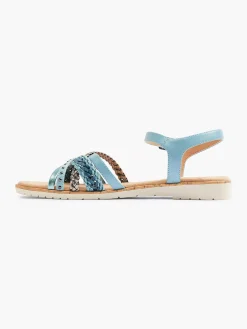 Graceland Blauwe Sandaal-Dames Sandalen