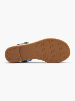 Graceland Blauwe Sandaal-Dames Sandalen