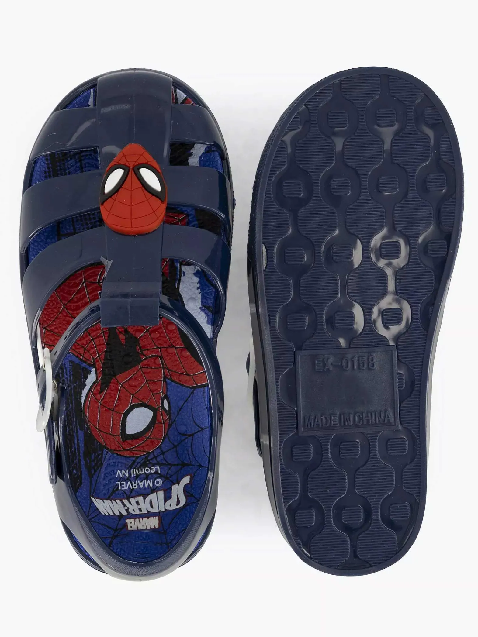 Spiderman Blauwe Sandaal-Kinderen Jongensschoenen