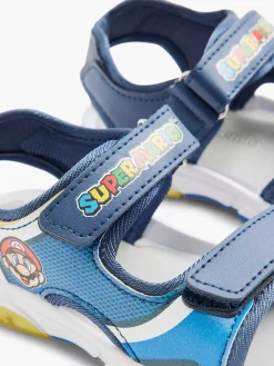 Super Mario Blauwe Sandaal-Kinderen Babyschoenen