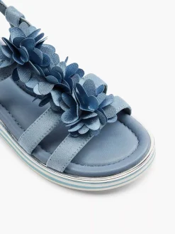 Esprit Blauwe Sandaal Bloemen-Kinderen Jongensschoenen