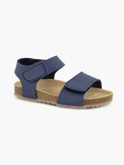 Bobbi-Shoes Blauwe Sandaal Klittenband-Kinderen Jongensschoenen