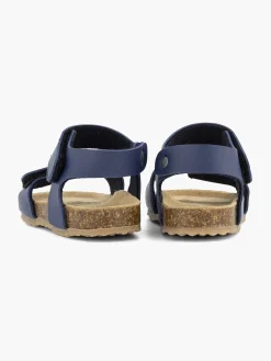 Bobbi-Shoes Blauwe Sandaal Klittenband-Kinderen Jongensschoenen