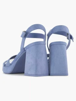 Graceland Blauwe Sandalette-Dames Sandalen