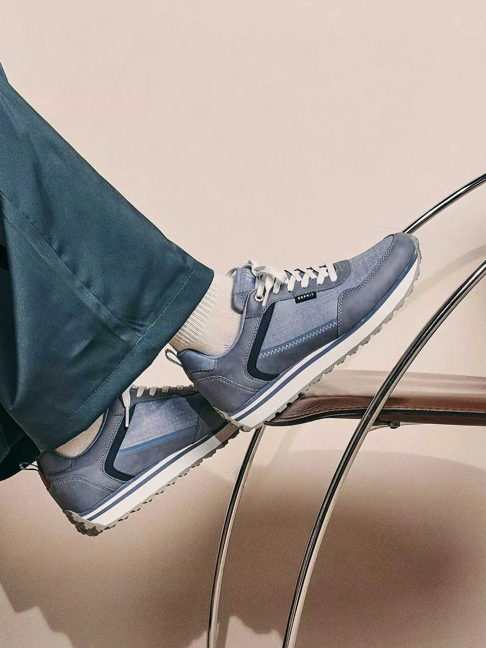 Esprit Blauwe Sneaker-Dames Sneakers