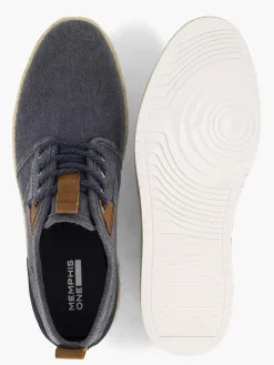 Memphis One Blauwe Sneaker-Heren Sneakers