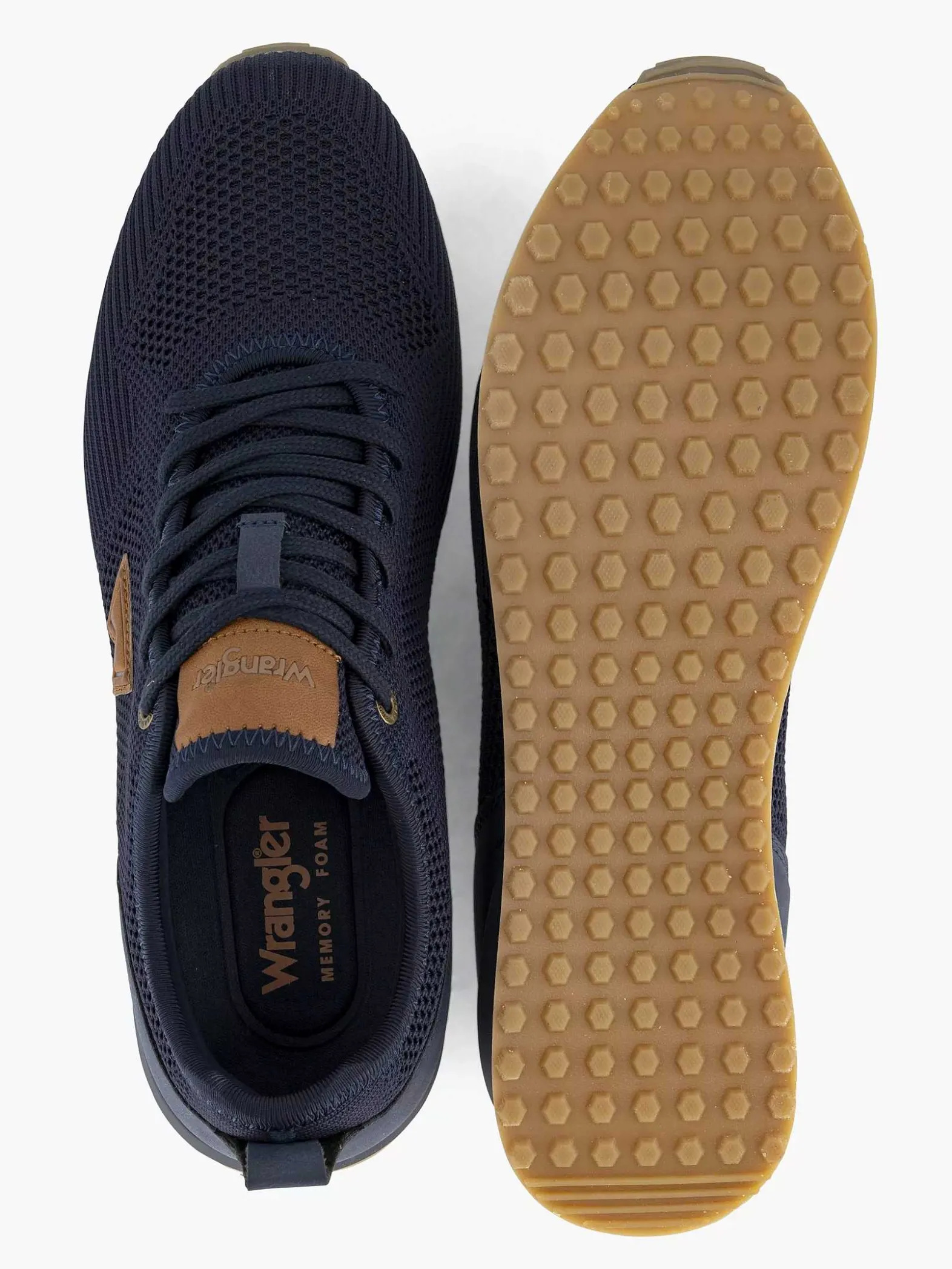 Wrangler Blauwe Sneaker-Heren Sneakers
