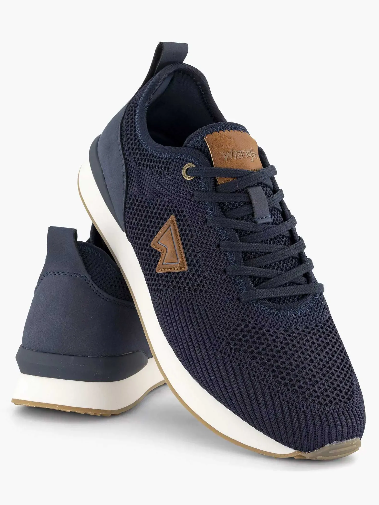 Wrangler Blauwe Sneaker-Heren Sneakers