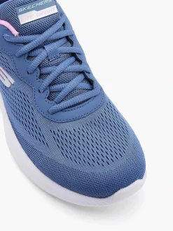 Skechers Blauwe Sneaker Memory Foam-Dames Sneakers