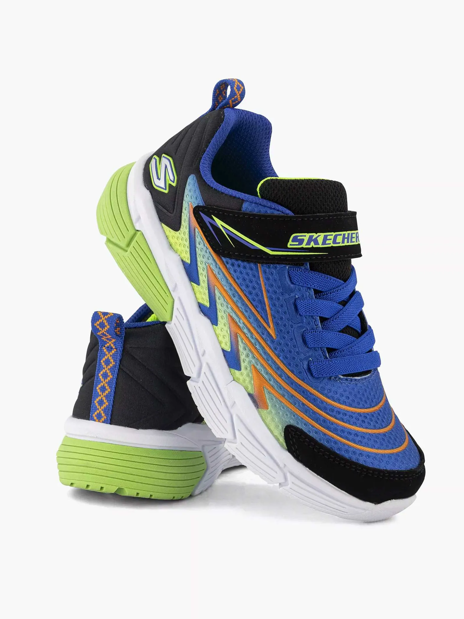 Skechers Blauwe Vector Matrix - Voltonik-Kinderen Jongensschoenen