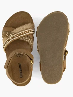 Graceland Bronskleurige Sandaal-Kinderen Babyschoenen