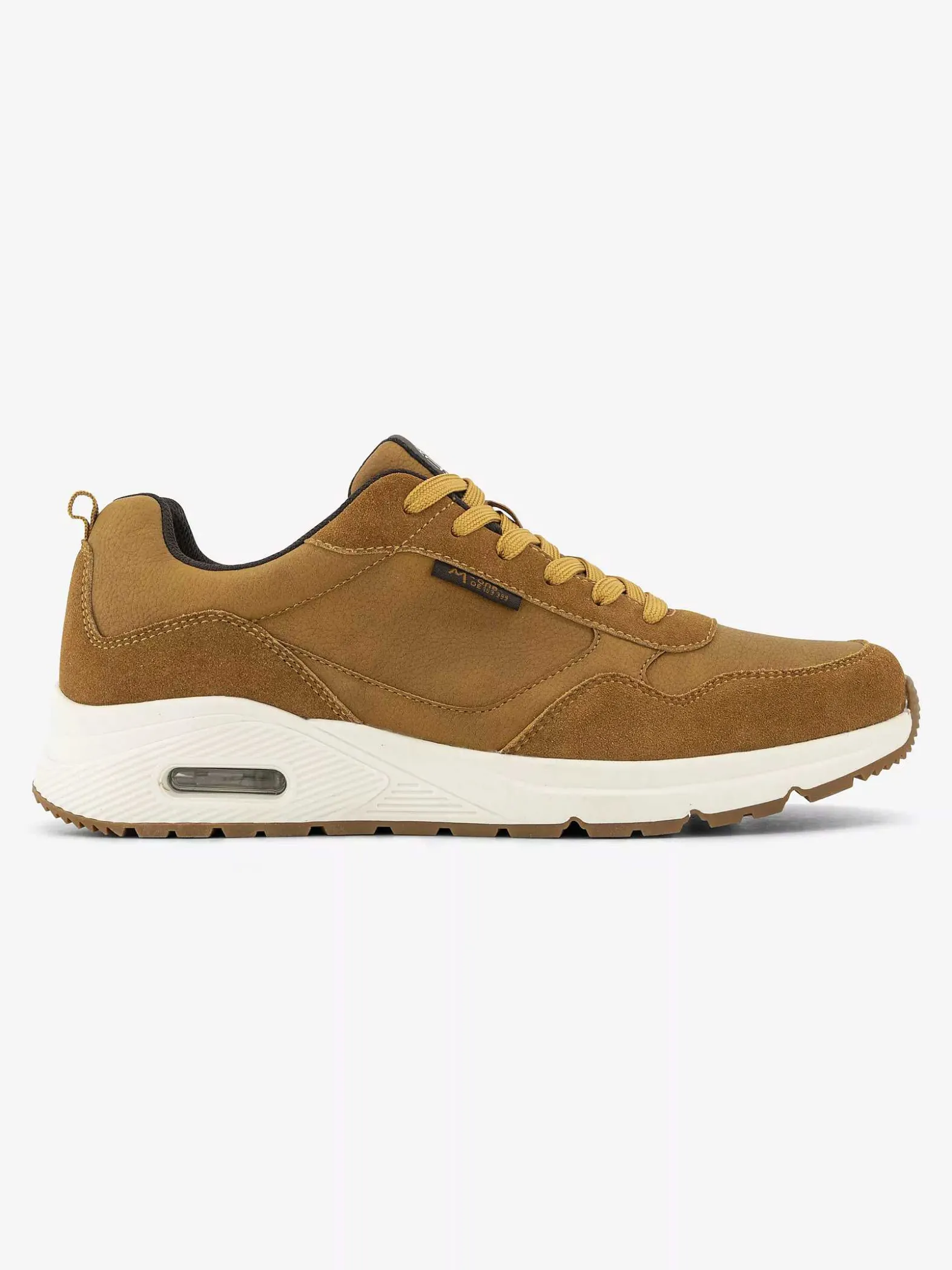 Easy Street Bruine Comfort Sneaker-Heren Sneakers