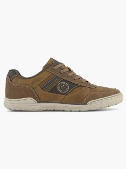 Easy Street Bruine Comfort Sneaker-Heren Sneakers